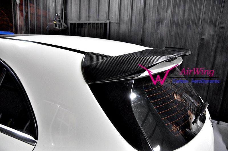 Mercedes-Benz W176 Piecha carbon rear wing- Dry Carbon 03